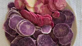 How to cook with purple potatoes