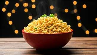 Viral Wedding Sensation: Maggi Stall Becomes the Unofficial Star of Indian Celebrations!