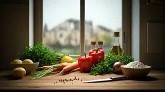 Rainy Days Boost Home Cooking Craze