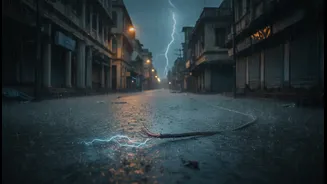 How readers can report suspected electrical hazards immediately with Flooded-Street Electrical Hazards
