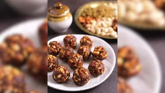 Sawan recipe: Make easy dry fruit ladoos to stay energised during fasting