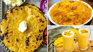 Baisakhi 2026 special recipes: Makke di roti, peele chawal and mango lassi to celebrate new year