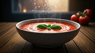Garlic Tomato Soup Is Pure Rainy Comfort