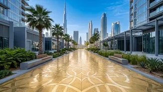 Dubai Plans A Golden Walking Path For Tourists In 2026
