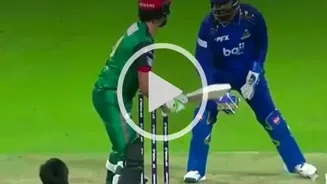 Fixing in ILT20? Pooran refuses an easy stumping