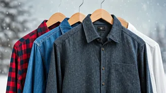 Master Winter Style: 5 Must-Have Button-Up Shirts for Effortless Layering