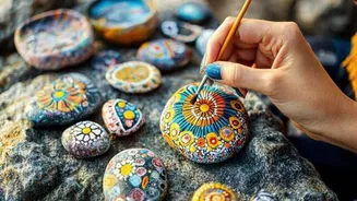 Amp up your garden with unique painted stones
