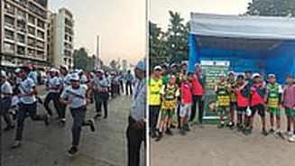 Maharashtra: Over 1,500 Students Join Marathon In Malad Ahead Of Mumbai Climate Week