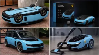 Ferrari Luce vira meme nas redes e é comparado a aspirador, mouse e outros objetos; veja as melhores reações