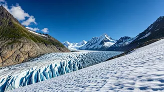 Glaciers' Seasonal Dance: Speeding Up and Slowing Down