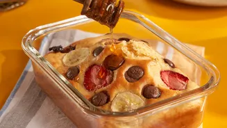 Panqueca doce de travessa na Air Fryer