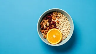 5-Minute Muesli with Zesty Orange: Your Speedy, Healthy Breakfast Solution