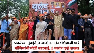 Uddhav Thackeray: ठाकरेंच्या मुंबईतील आंदोलनानंतर शिवाजी पार्क पोलिसांची मोठी कारवाई, 3 स्वतंत्र गुन्हे दाखल; नेमकं कारण काय?