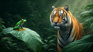 Rain Brings Rare Wildlife Encounters Across India's Forests
