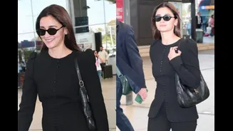 Cannes 2026: Alia Bhatt Touches Down In Nice In Carolina Herrera Blazer And Gucci Accessories