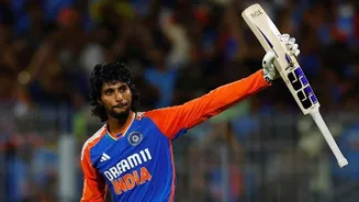 Tilak Varma gets to 1,000 T20I runs: Key stats
