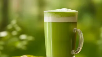 How Green Lattes Made Of Matcha And Moringa Outshine Regular Iced Coffee Menus