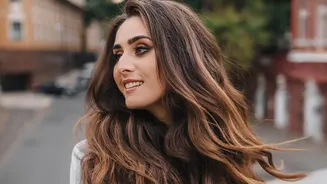 Layered Haircuts: Work Best When Layer Length Matches Hair Texture, With For Straight, Wavy Or Curly Hair