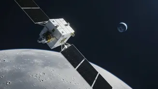 NASA's Planned Lunar Relay Satellites Tests A New Way To Improve Reliable Links For Future Lunar Rovers