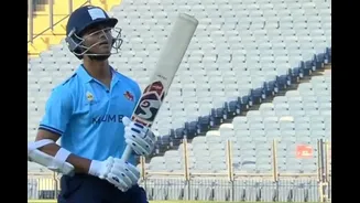 Yashasvi Jaiswal Disappoints In SMAT 2025 Match For Mumbai, Gets Out After Scoring...