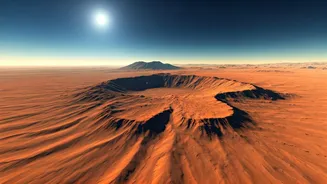 Mars Unveiled: ESA's Crater Discovery & Its Secrets