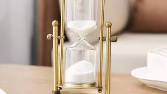 How to display hourglasses at home for a stylish spin
