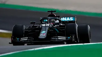 Why does Hamilton race with number 44?