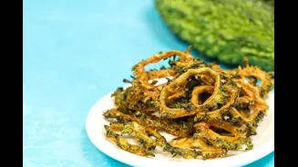 Healthy Snack Idea: Skip Potatoes, Make Crispy Karela Chips At Home Using This Simple Recipe