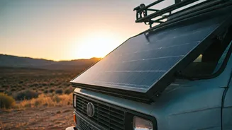 Young Road Trippers Install Portable Solar Panels On Off Grid Setups