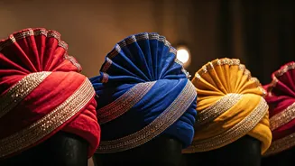 The Colorful Language of Rajasthani Wedding Turbans: A Symbol of Pride and Meaning