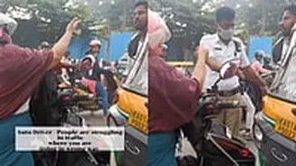 Chaos Erupts Near Bengaluru Metro Station As Lady Driver Engages In Minor Accident, Causes 1 Km Traffic Jam | WATCH