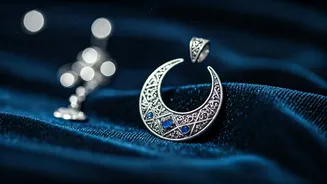 Lunar Elegance: Embrace the Crescent Moon in Festive Fashion