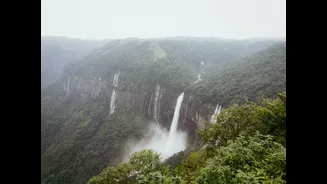 Exploring Meghalaya's Waterfalls: Monsoon Magic