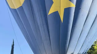 Hot Air Balloon with 13 Passengers Makes Emergency Landing in Temecula Backyard