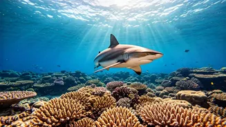 Hina Khan's Thrilling Maldives Dive: Swimming with Sharks in Paradise