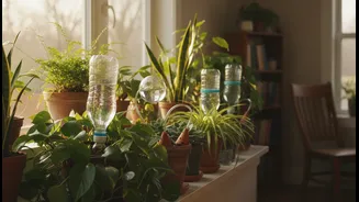 Smart Gardening Hack Helps City Residents Maintain Plants While Travelling