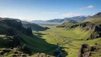 The Gulf Stream System Helps Explain Iceland's Green Valleys