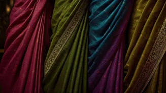 Four Exquisite Sarees: Where Tradition Meets Modern Panache