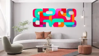 Geometric decor style is what your space needs right now!