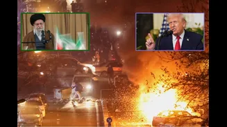 Military Strikes Ahead? What Could Trump’s 'Help On Its Way' Message To Iranian Protesters Mean?
