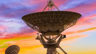 Square Kilometre Array SKA Observatory Listens For Signals From The Early Universe