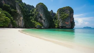 Why Krabi's Railay Beach is a top attraction for young Indian travellers on visa-free Thailand trips