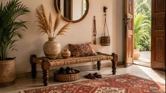 Creative ways to style a charpoy at home