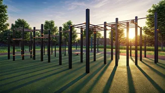 Outdoor Calisthenics Parks Experience Huge Surges In Youth Attendance