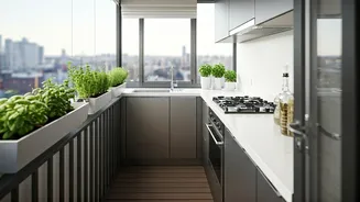 Balcony Kitchens Are Perfect For Compact Urban Homes