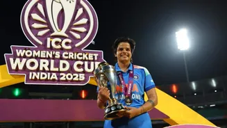 Shafali Verma: ICC Women's Player of the Month (November 2025)