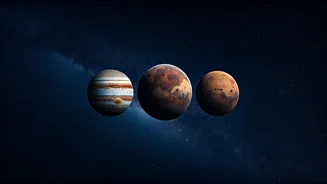 Three Iconic Planets Form Striking Linear Grouping After Dark