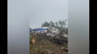 Plane Carrying Lawmaker, Election Candidate And 13 Others Crashes In Colombia, No Survivors