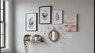 Five damage-free wall mounting and layout techniques to upgrade standard metro rental flats