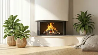 Fireplace Corners Are Winning The Summer Escape Crowd